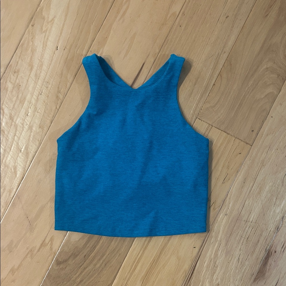 Beyond Yoga Spacedye Refocus Cropped Tank , size XS.